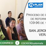 #ReformasLeyCONRED en San Jerónimo, Baja Verapaz