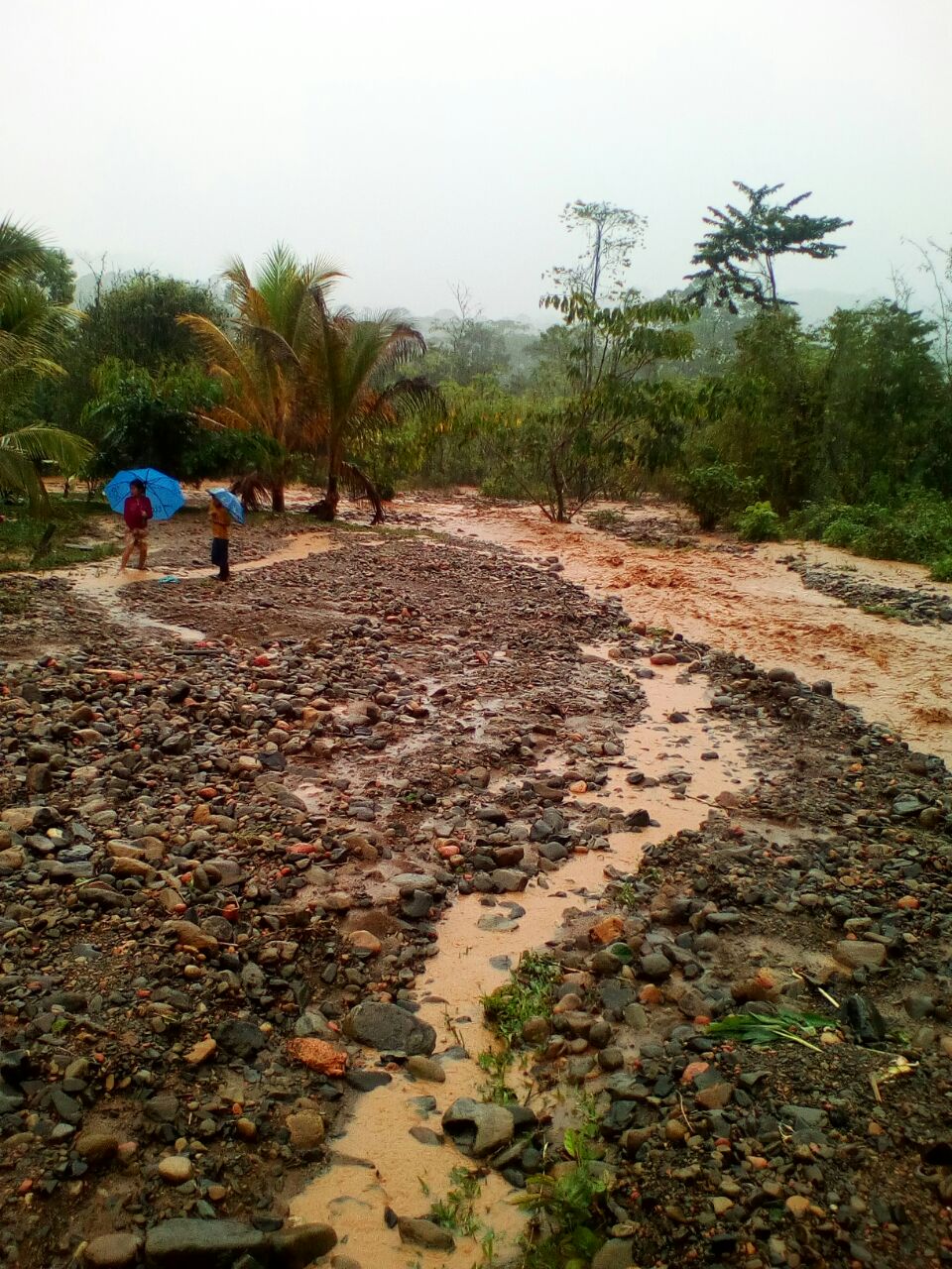 Lluvias afectan a 6 departamentos en norte de Guatemala