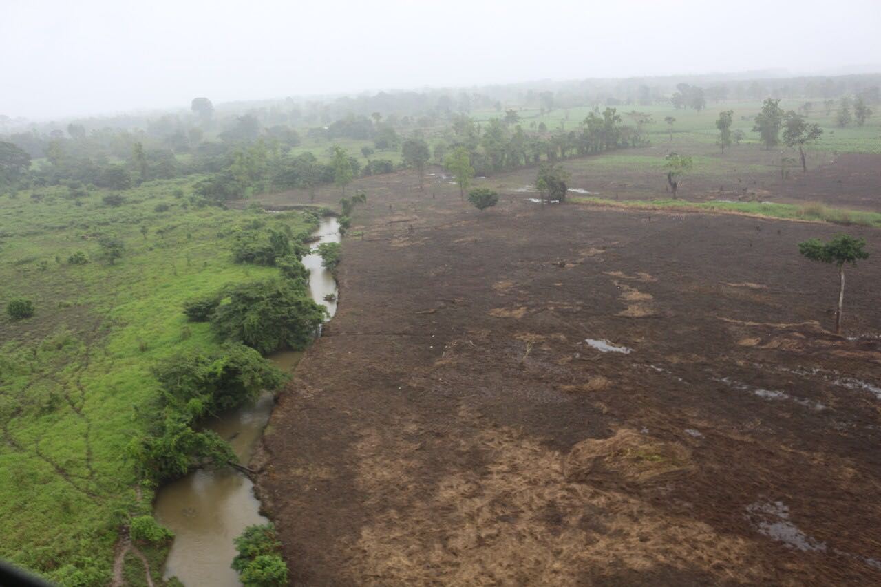 Lluvias devastan zonas de cultivo en al menos seis departamentos